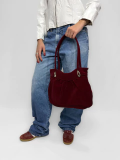 BOLSA VELUDO CHERRY - comprar online