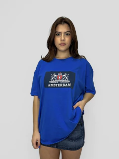 CAMISETA AMSTERDAM ROYAL (G) - BRECHÓ TOFFOLIANDO