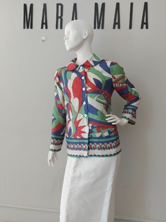 CAMISA SAMARITAINE VERDE MARA MAIA 