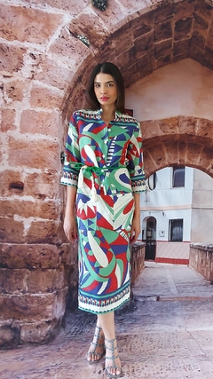 VESTIDO SAMARITAINE VERDE MARA MAIA