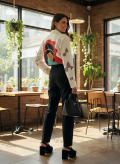 CAMISA AMY - ALGODÃO - Mara Maia