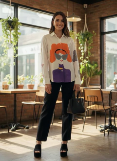 CAMISA AMY - ALGODÃO na internet