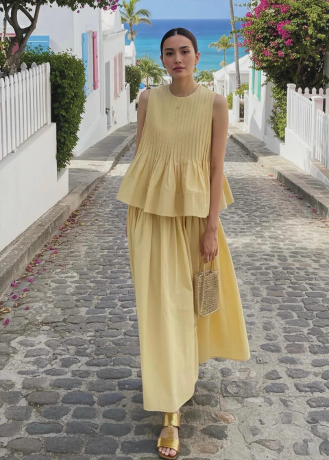 CONJUNTO DOLCE GIALLO