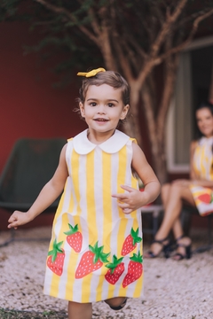 KIT MÃE E FILHA MORANGO LINHO na internet