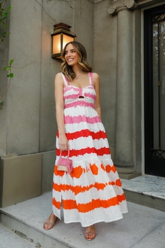 VESTIDO PANDORA TIE DYE LINHO - comprar online
