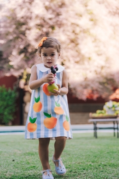 Imagem do KIT MÃE E FILHA LARANJAS LINHO