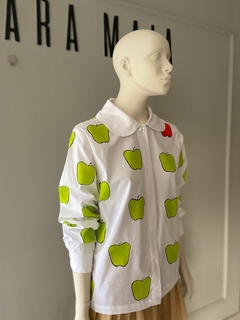 CAMISA MAÇÃ VERDE MARA MAIA 