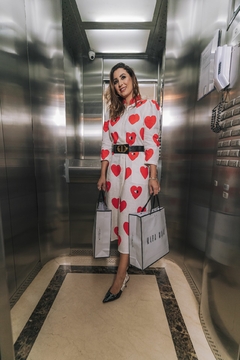VESTIDO CORAÇÃO VERMELHO da marca Mara Maia 