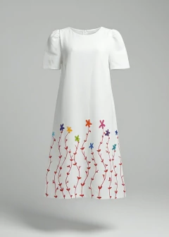 VESTIDO MACADAMIA - CREPE