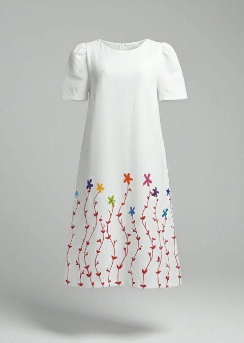 VESTIDO MACADAMIA - CREPE