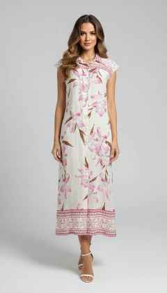 VESTIDO ORQUIDEA - LINHO - comprar online