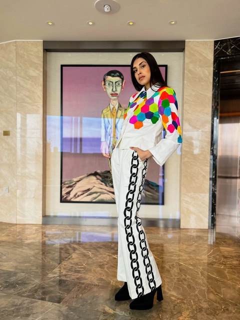 CALÇA OXFORD - LINHO