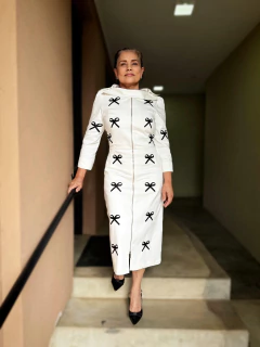 VESTIDO ANY LACINHOS - LINHO - comprar online