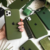 Funda Silicone Case Iphone Verde Militar