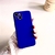 Funda Silicone Case Azul Metalizado