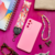 Funda Silicone Case Rosa Bebe