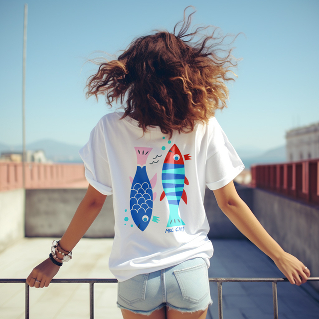 Remera PECES thumbnail 2