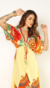 Vestido Longo Tropical na internet
