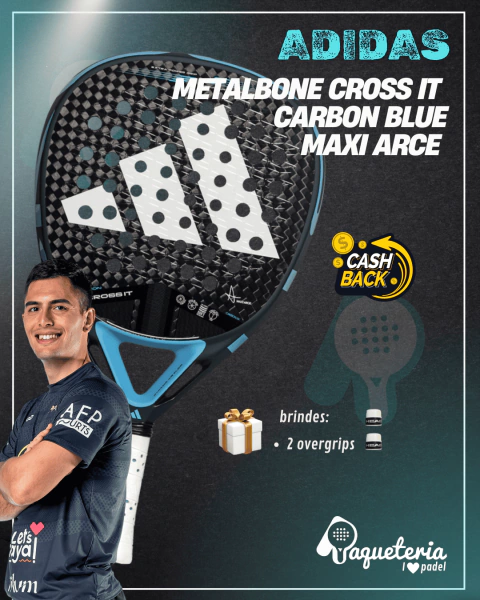 Raquete de Padel Adidas Cross It Carbon Blue Maxi Arce 2025 - comprar online