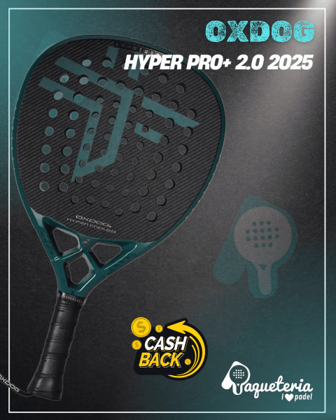 Raquete de Padel Oxdog Hyper Pro+ 2.0 2025