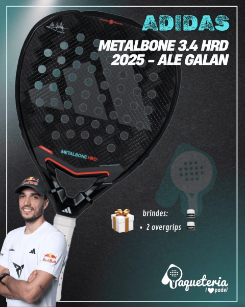 Raquete de Padel Adidas Metalbone HRD 3.4 2025 Ale Galan - comprar online