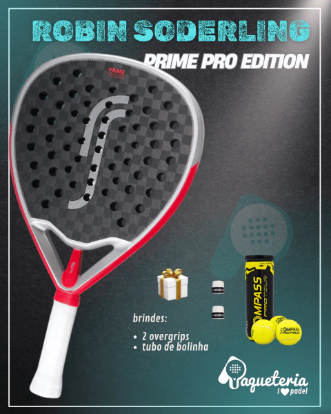 Raquete de Padel Robin Soderling Prime Pro Edition 2025