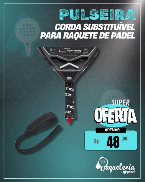 Corda Pulseira para raquete de padel - comprar online