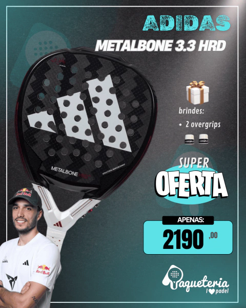Raquete de Padel Adidas Metalbone HRD+ 2024 Ale Galan - comprar online