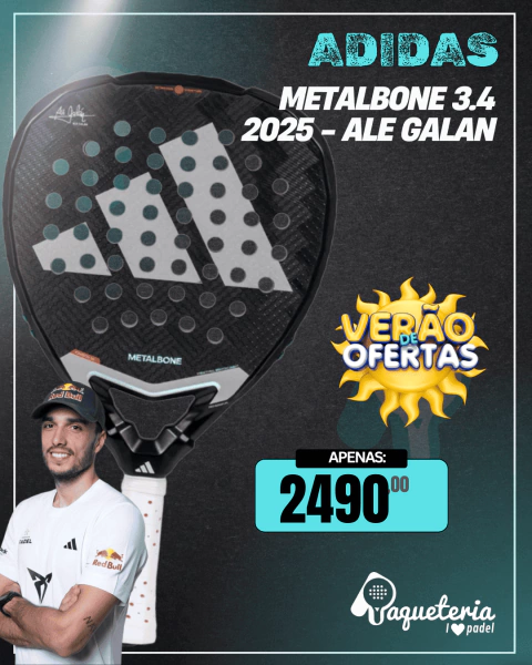 Raquete de Padel Adidas Metalbone 3.4 2025 Ale Galan