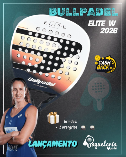 Raquete de Padel Bullpadel Elite W 2026 - Gemma Triay