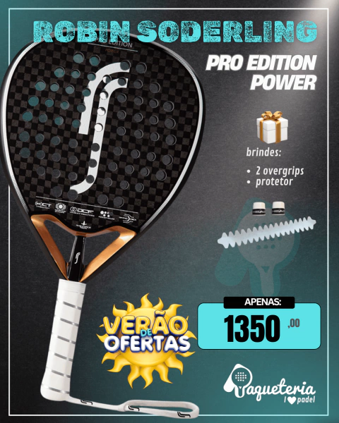 Raquete de Padel Robin Soderling Pro Edition Power