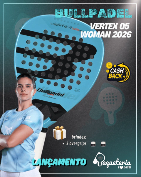 Raquete de Padel Bullpadel Vertex 05 Woman 2026 - Delfi Brea