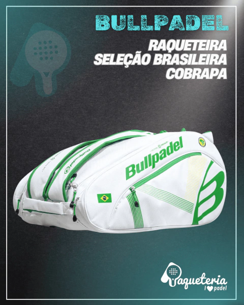 Raqueteira Bullpadel Seleção Brasileira de Padel COBRAPA