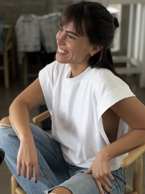 MUSCULOSA AGUSTINA - BLANCA - comprar online