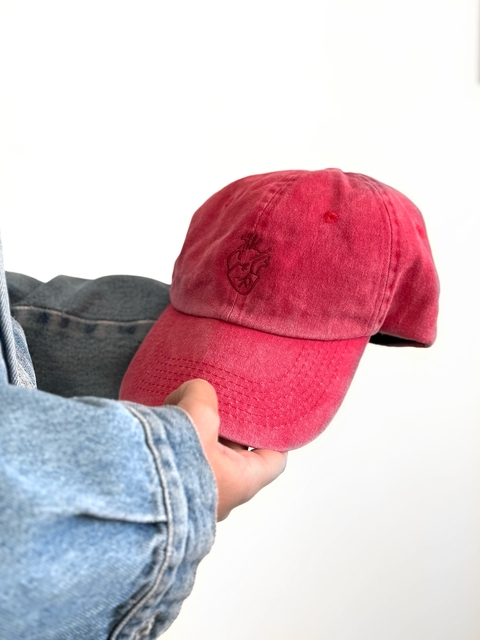Gorra fucsia - Corazón - comprar online