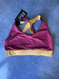 Top Jazmin NARANJA Y FUCSIA - Talle M - tienda online