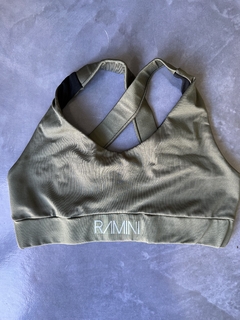 Top Jazmin VERDE SECO - Talle L - RAMINI
