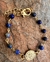 Pulseira confeccionada com a pedra Lápis Lazuli - São Bento