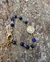 Pulseira confeccionada com a pedra Lápis Lazuli - São Bento - comprar online