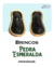 Brinco esmeralda rústico