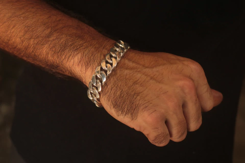 Pulseira Cubana 15mm