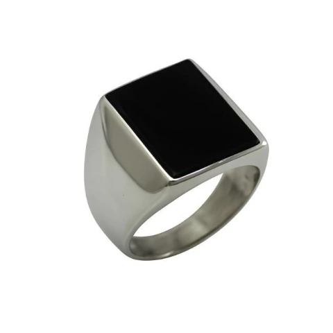 Anel Prata 925 com Lápis-Lazúli Retângulo. Joia de design arrojado para clareza mental, intuição e expansão da mente. Estilo único Joalheria Alternativa.