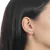 Brinco Prata 925 Ear Cuff Espinho Zircônia