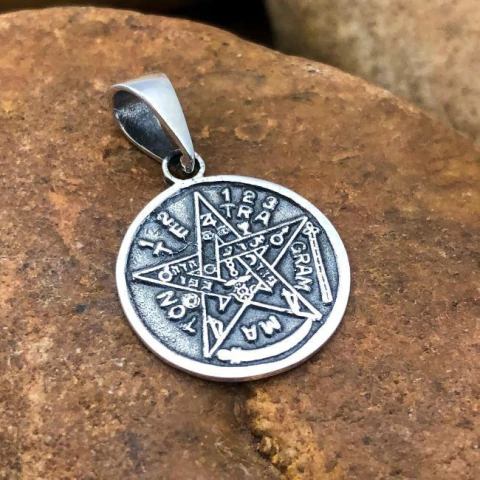 Pingente Prata 925 Pentagramaton