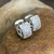 Brinco Argola Cravejada Prata 925