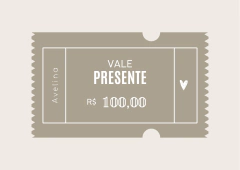 Vale Presente R$ 100,00