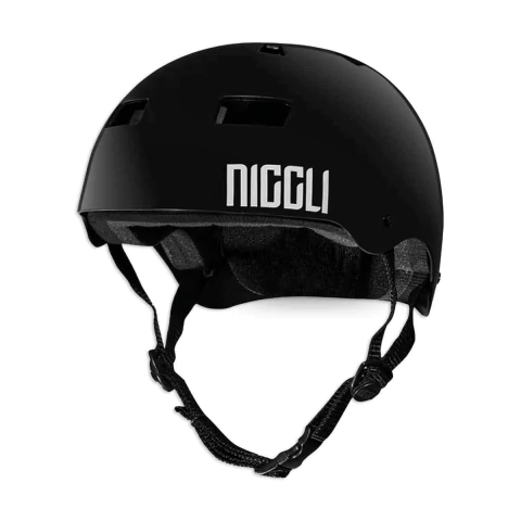 Capacete De Proteção Niggli N1 Brilho Preto