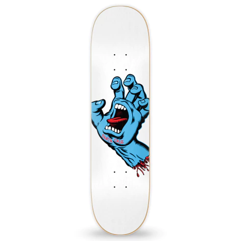 Shape Santa Cruz Hard Maple Canadense Screaming Hand White - comprar online