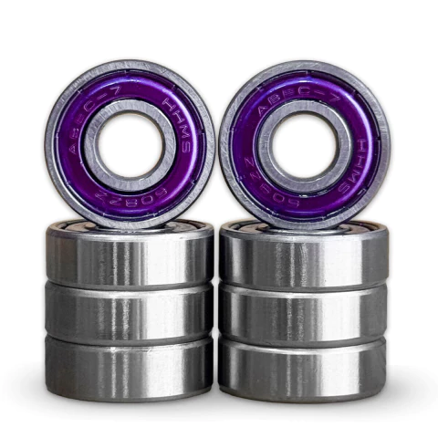 Rolamento De Skate HHMS Modelo 608 Abec 7 Blindado Roxo - comprar online