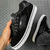 Tênis Hocks Flat Lite Black White Camurça